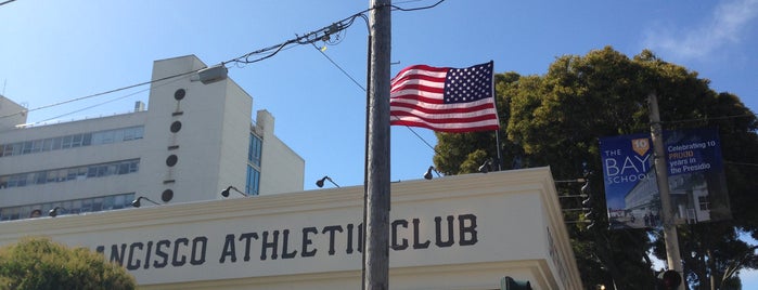 San Francisco Athletic Club is one of The San Franciscans: Happy Hour.
