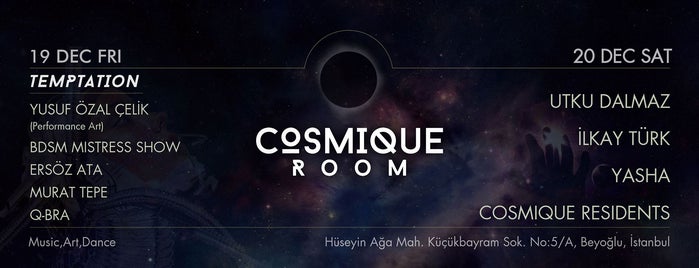 Cosmique Room is one of clup&bar.
