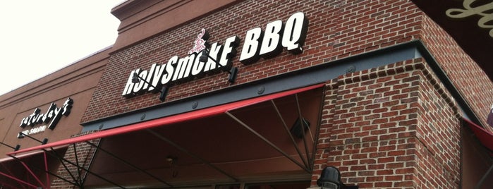 Holy Smoke BBQ is one of Davidさんのお気に入りスポット.