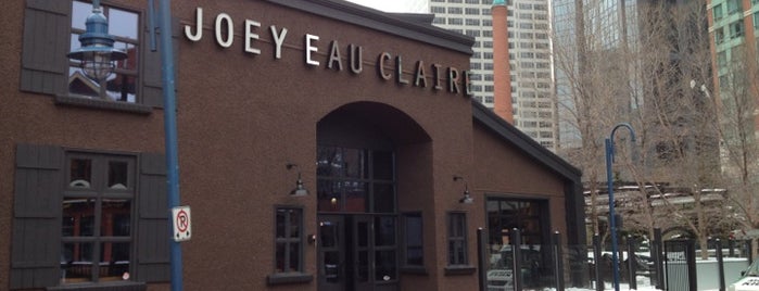 JOEY Eau Claire is one of Calgary.