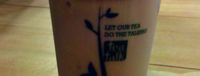 Tea Talk is one of food places.