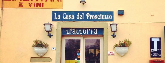 Casa Del Prosciutto is one of สถานที่ที่ Andrea ถูกใจ.
