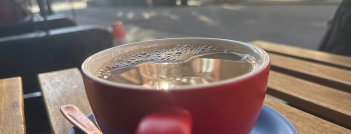 The Coppola Café is one of My NYC - coffee + pastry.