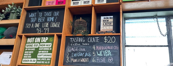 Batch Brewing Company is one of SYD.
