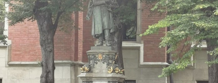 Pomnik Mikołaja Kopernika is one of De Erasmus en Cracovia.