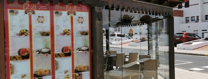 22 Fusion Restaurante Hindú is one of Fuerteventura.