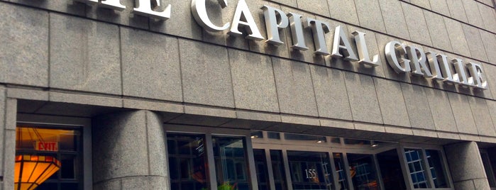 The Capital Grille is one of New York TOP Places.