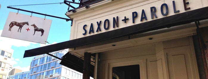 Saxon + Parole is one of East village restaurants.