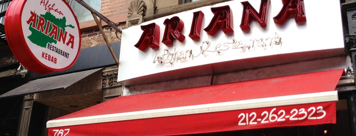 Ariana is one of Manhattan restaurants - uptown.