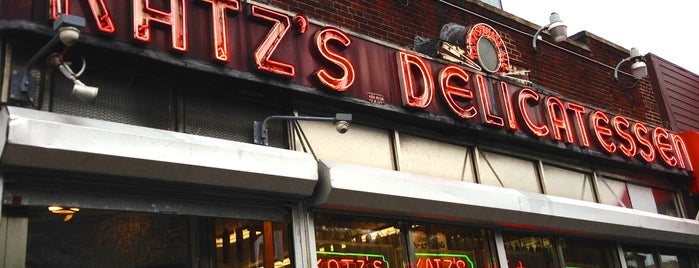 Katz's Delicatessen is one of New York City.