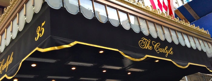 Café Carlyle is one of สถานที่ที่บันทึกไว้ของ Jean.