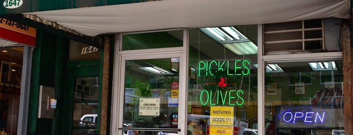 Pickles, Olives Etc. is one of Upper East Side Bucket List.