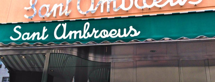 Sant Ambroeus is one of Travel : New York.