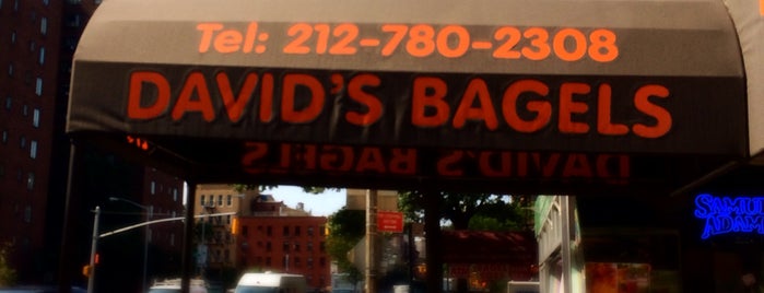 David's Bagels is one of NY.