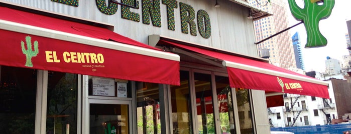 El Centro is one of The Best Mexican Restaurants in New York.