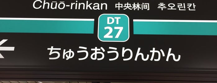 Chuo-Rinkan Station is one of 東京急行電鉄（東急） Tokyu.