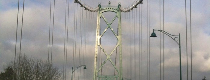 Lions Gate Bridge is one of Vancouver.