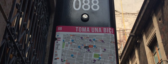 Ecobici 88 is one of Cicloestaciones.