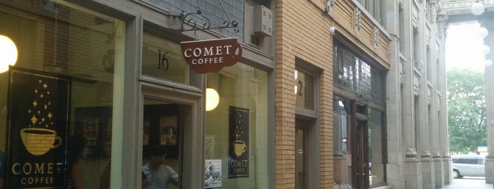 Comet Coffee is one of every restaurant i’ve been to.