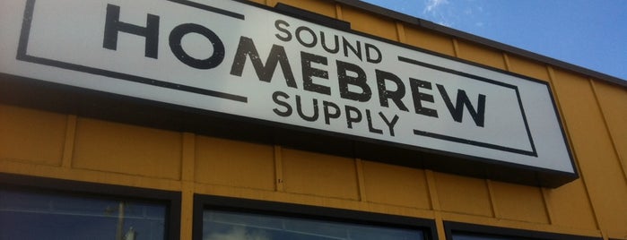 Sound Homebrew Supply is one of Adam'ın Beğendiği Mekanlar.