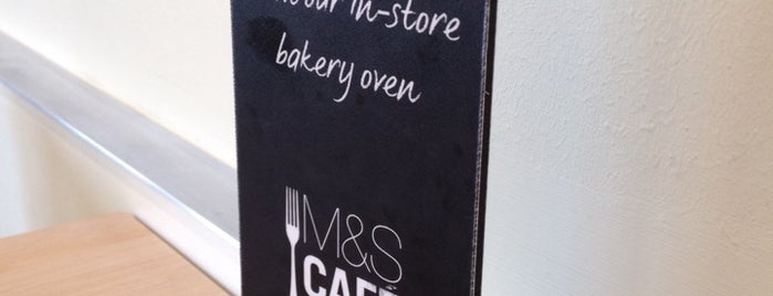 M&S Café is one of Tempat yang Disukai Elliott.