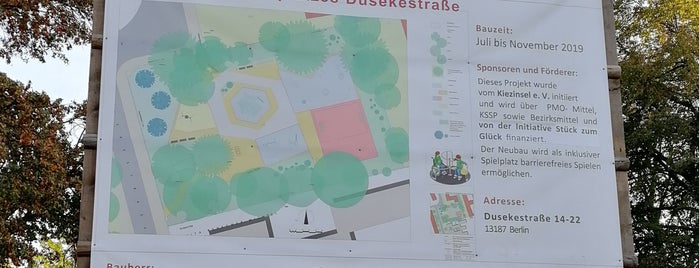 Spielplatz Dusekestraße is one of Tempat yang Disukai Sevil.