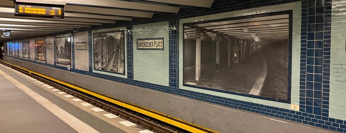 U Bayerischer Platz is one of Besuchte Berliner Bahnhöfe.