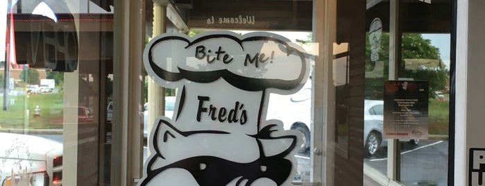 Fred's Bar B-Q House is one of Austell.