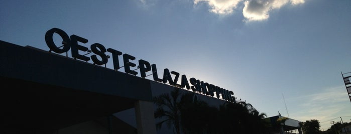 Oeste Plaza Shopping is one of Tempat yang Disukai Fernando.