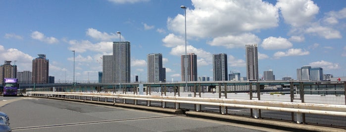 辰巳第二PA is one of 首都高速9号深川線.