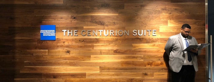 The Centurion Suite by American Express is one of American Express Lounges.