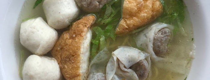 Song Kee Fishball Noodles 松记鱼丸面 is one of Pork lard lovers' list.