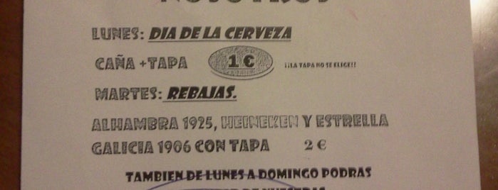 Bar "Z" Casa Pepe is one of Granada.