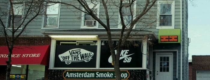 Amsterdam Smoke Shop is one of Great Places, Recommend.