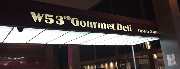 W 53rd Gourmet Deli is one of 24/7.