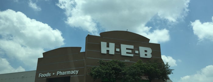 H-E-B is one of frequent places.