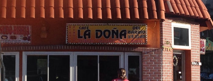 New Mexico Cafe La Doña is one of San Diego to-do's.