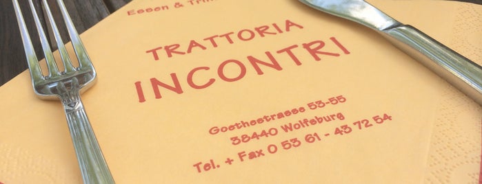 Trattoria Incontri is one of Wolfsburg Setting.