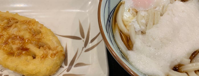丸亀製麺 is one of モーニング.