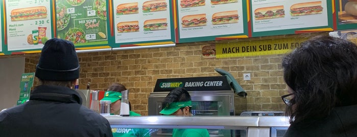 Subway is one of work.