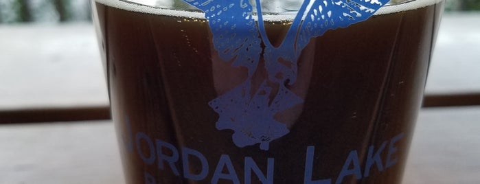 Jordan Lake Brewing Company is one of สถานที่ที่ Ethan ถูกใจ.