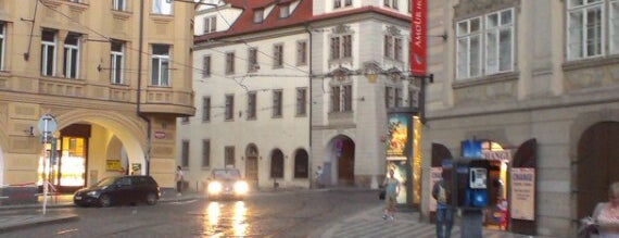 Malostranské náměstí (tram, bus) is one of Tramvajové zastávky v Praze (díl první).