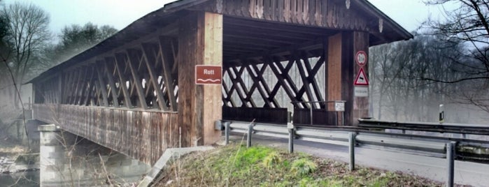 Holzbrücke is one of Уникальные места.