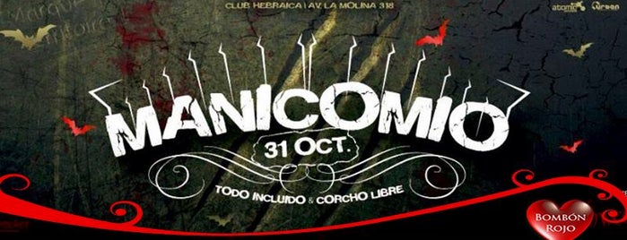 Club Hebraica is one of Route of the best Parties in Lima.