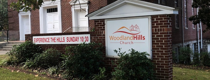 Woodland Hills Baptist Church is one of สถานที่ที่บันทึกไว้ของ Monica.