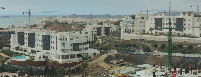 Higueron Hotel Malaga, Curio Collection by Hilton is one of los restaurantes con mejores vistas de Málaga.