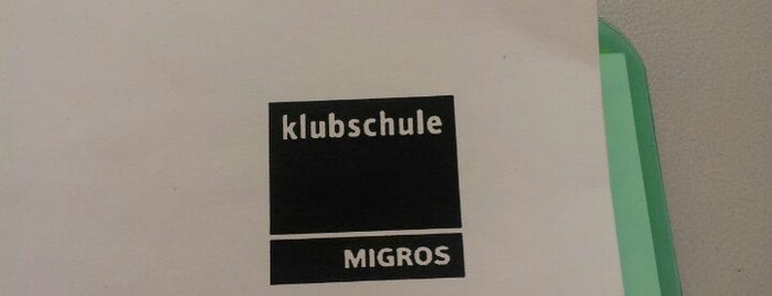 Klubschule Migros is one of Klubschule Migros.