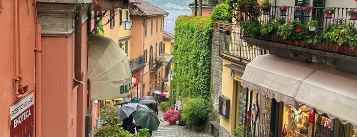 Bellagio is one of Lake Como.