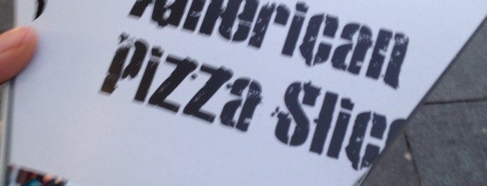 American Pizza Slice is one of Nichola 님이 저장한 장소.