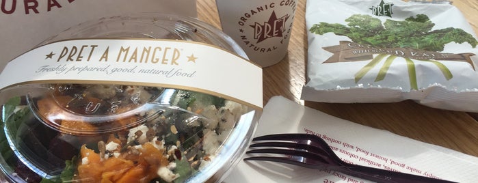 Pret A Manger is one of Prets I've been to.